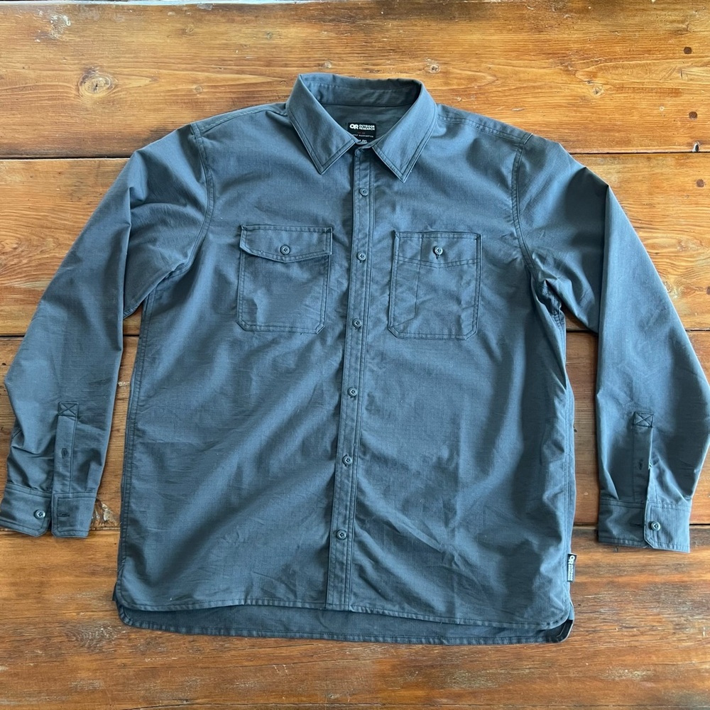 OR Outdoor Research Chehalis Ripstop Work Shirt: Men’s XL